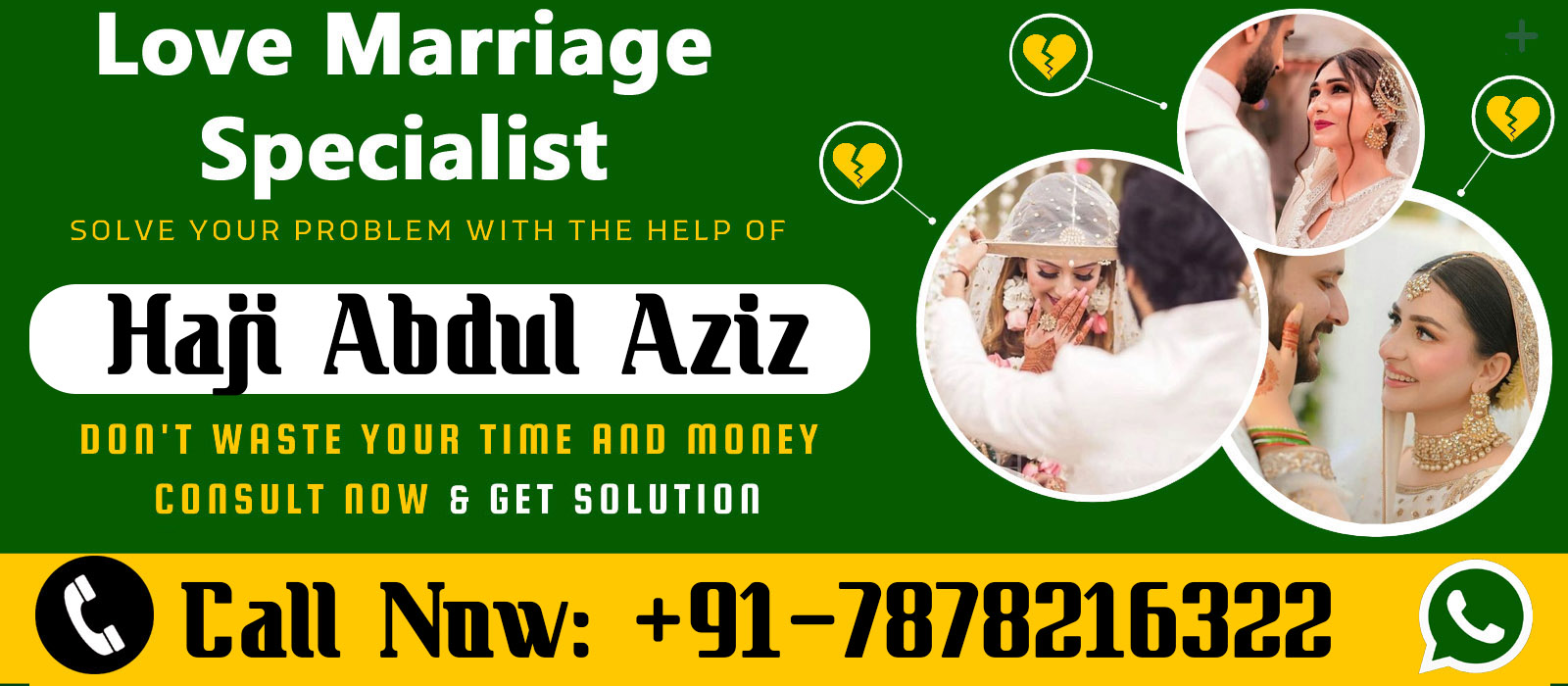 World Famous Astrologer Haji Abdul Aziz Ji +91-7878216322