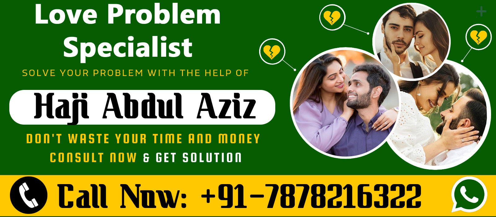 World Famous Astrologer Haji Abdul Aziz Ji +91-7878216322